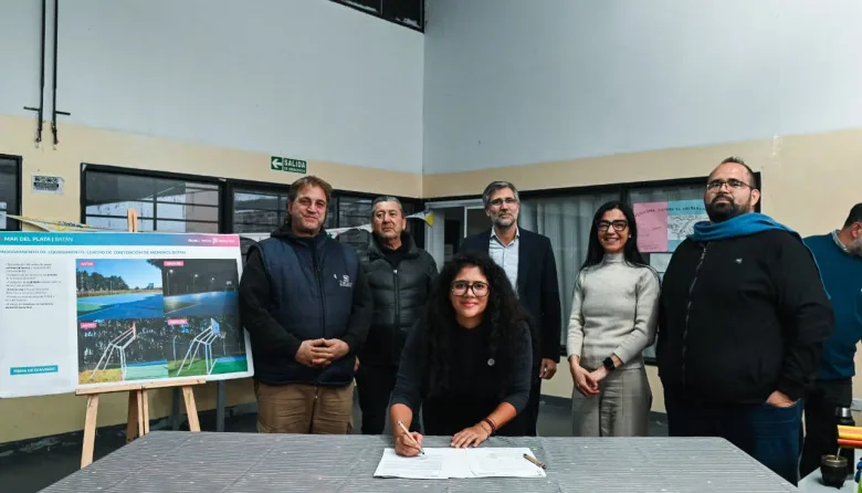 Andrea Cáceres impulsa mejoras en centros comunitarios y deportivos de Mar del Plata