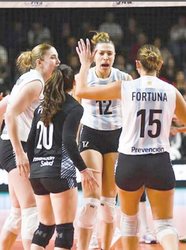 Argentina superó sin dificultades a Bulgaria en amistoso de vóley en Rosario