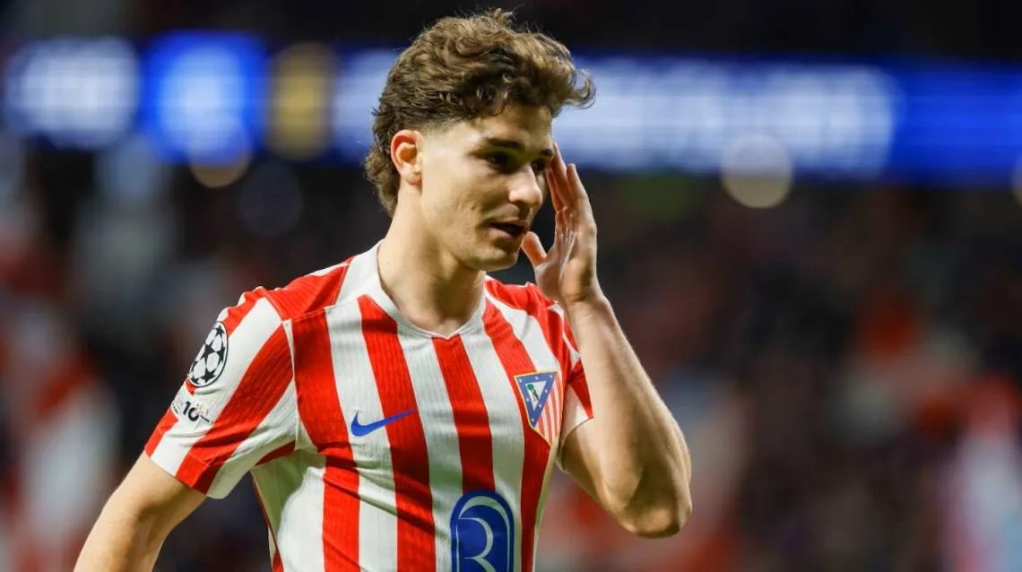Atlético de Madrid rechaza oferta récord de 150 millones de euros por Julián Álvarez
