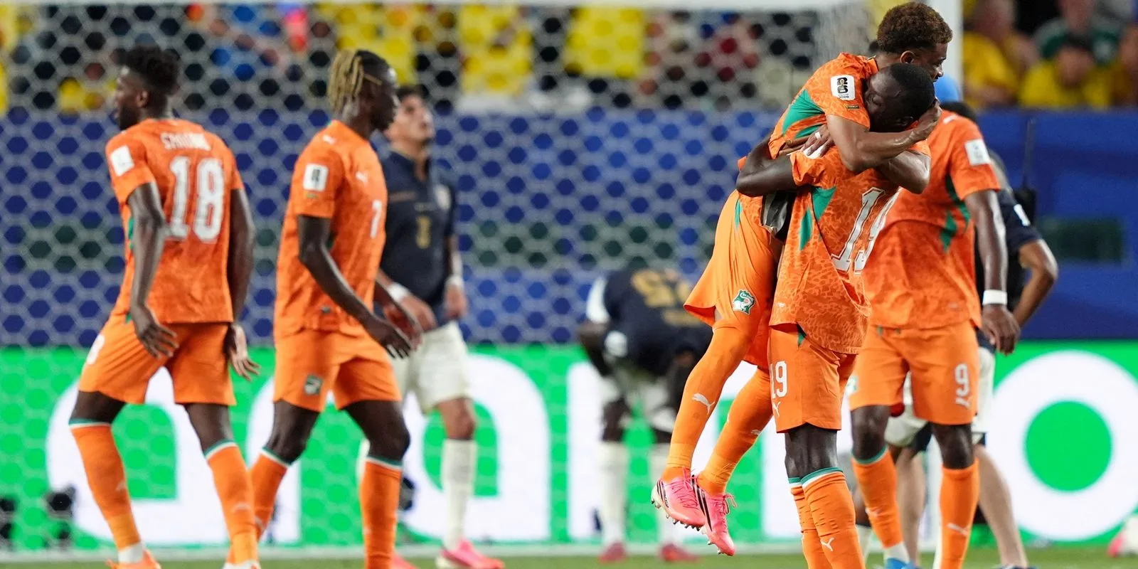 Costa de Marfil vence a Ecuador tras dos tiros en el travesaño en el Grupo E