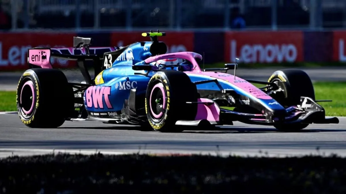 Franco Colapinto destaca en la primera práctica del Gran Premio de Mónaco
