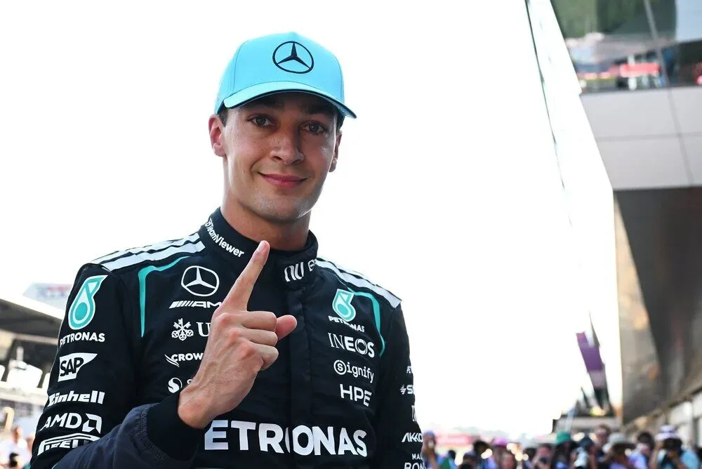 George Russell logró la pole en Austria; Franco Colapinto partirá 16º en la carrera