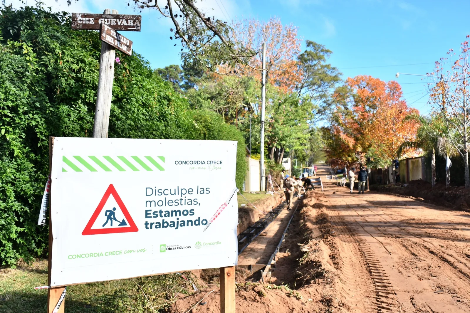 La Municipalidad destina 600 millones propios para mejorar el cordón cuneta y desagües