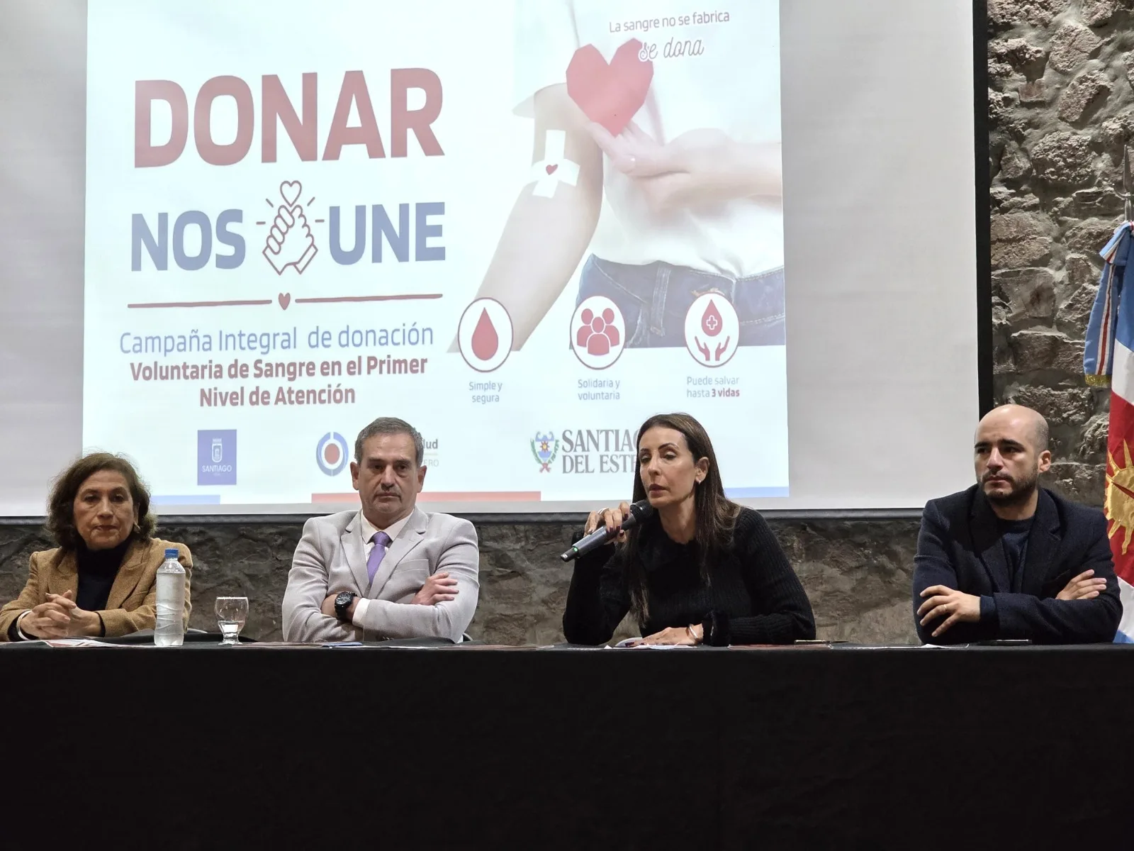 Lanzan campaña provincial para impulsar la donación voluntaria y frecuente de sangre