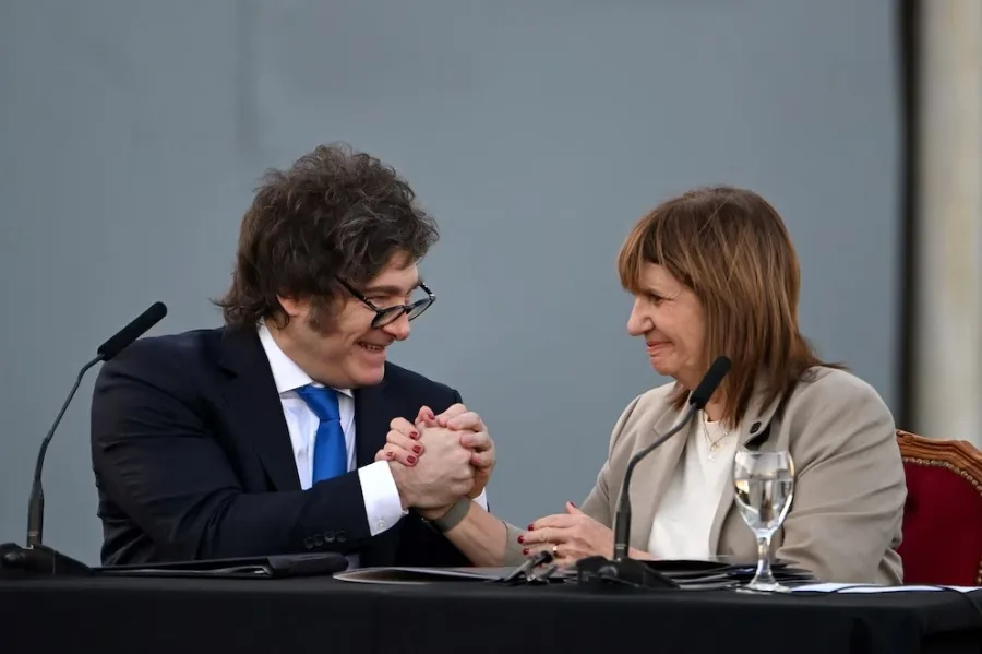 Patricia Bullrich busca marcar diferencias con Milei sin romper con La Libertad Avanza