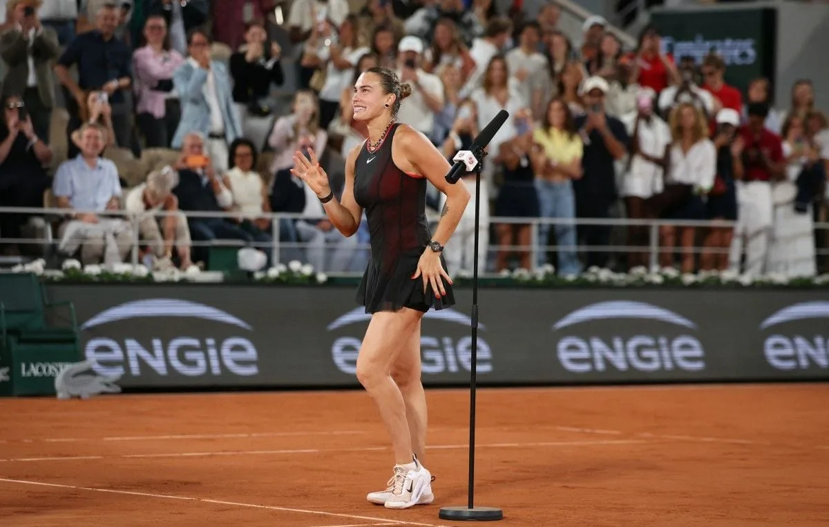 Sabalenka apuesta por más partidos femeninos en sesiones nocturnas en Roland-Garros