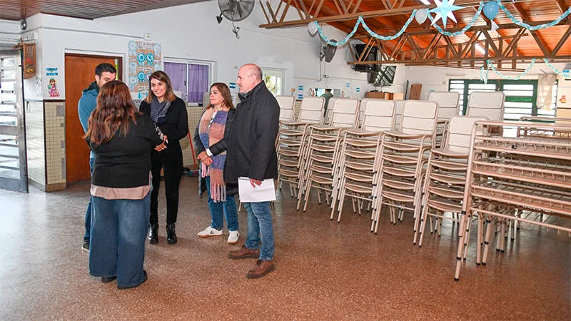 El Municipio de Tigre renovó mobiliario y mejoró infraestructura en dos escuelas del distrito