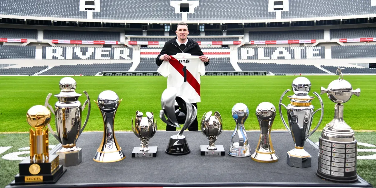 Franco Armani se despidió de River Plate tras una década de éxitos