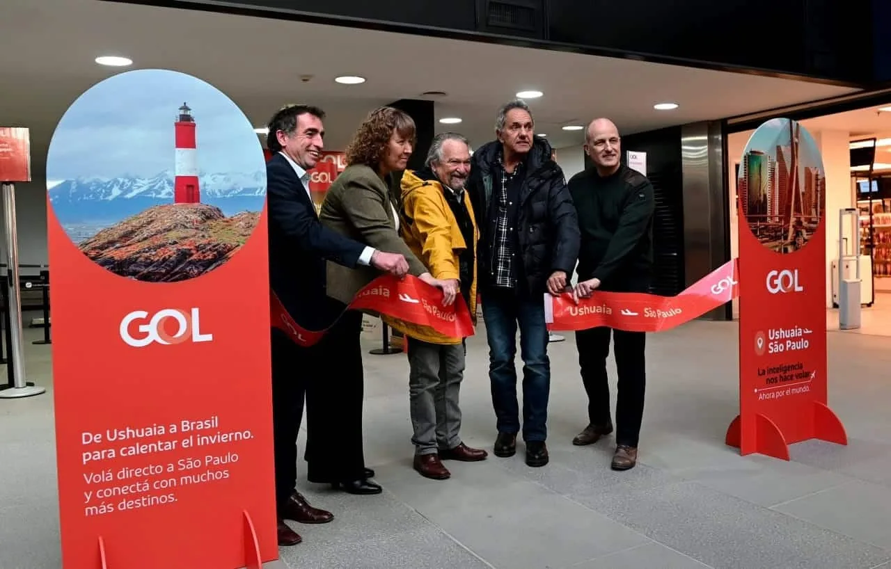 GOL inaugura vuelo directo entre São Paulo y Ushuaia para reforzar el turismo invernal