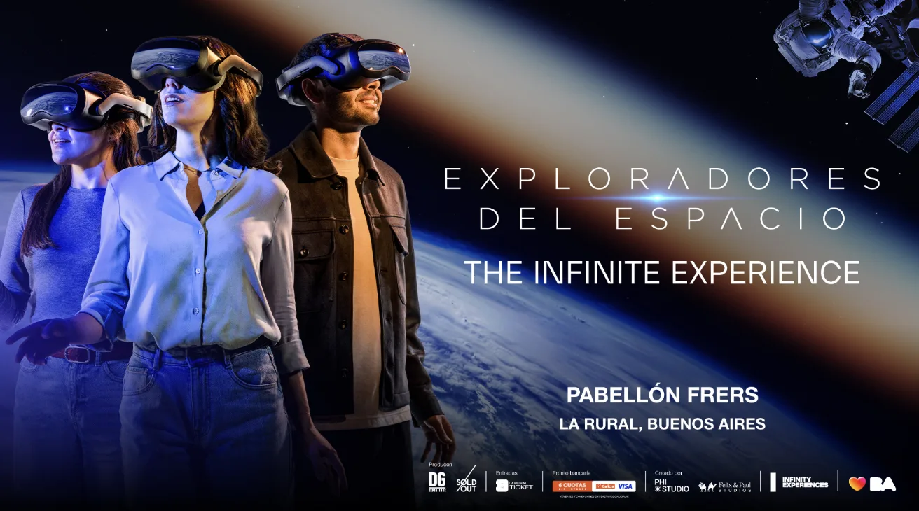 La Rural propone cinco experiencias inmersivas de realidad virtual para las vacaciones de invierno