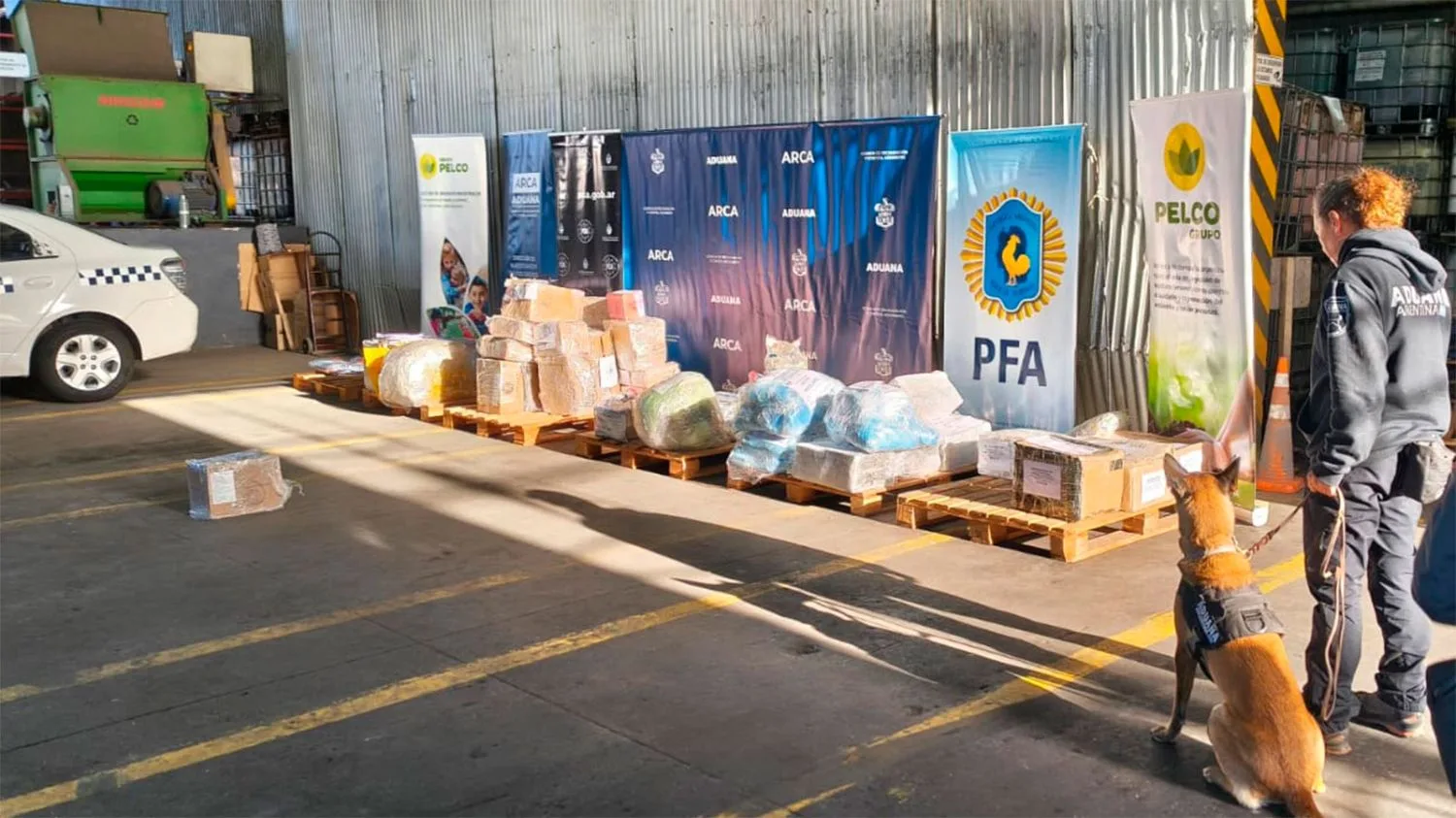 Incineraron más de 600 kilos de drogas en operativo conjunto de ARCA y Policía Federal