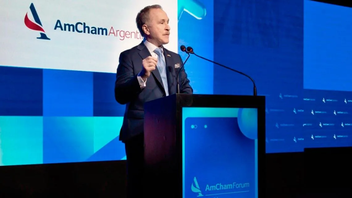 Embajador estadounidense advierte sobre riesgos de la tecnología china en Argentina