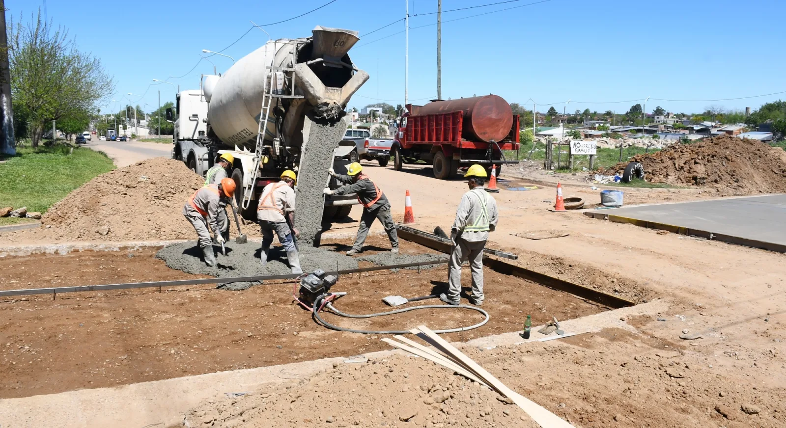 Adjudicaron la pavimentación de la calle Ricardo Rojas en el marco del Plan Bicentenario