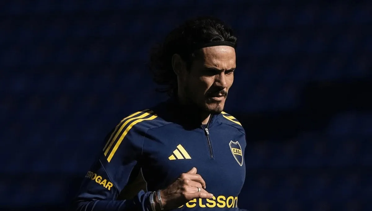Edinson Cavani evalúa rescindir su contrato con Boca por lesión persistente