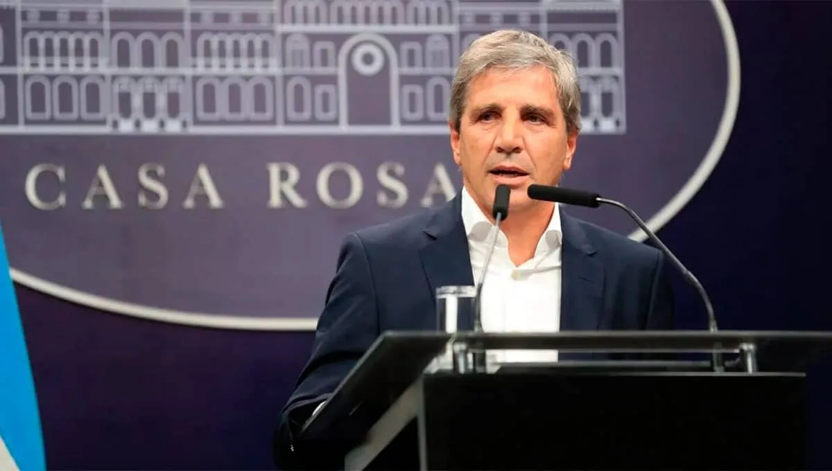 Luis Caputo asegura que la inflación podría bajar a 1% mensual antes de fin de año