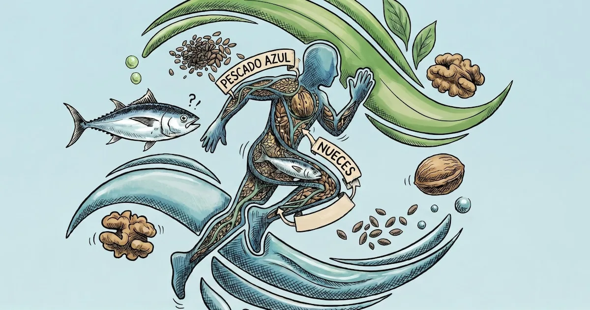 Omega-3 antes de entrenar: cómo potencia el rendimiento físico y acelera la recuperación