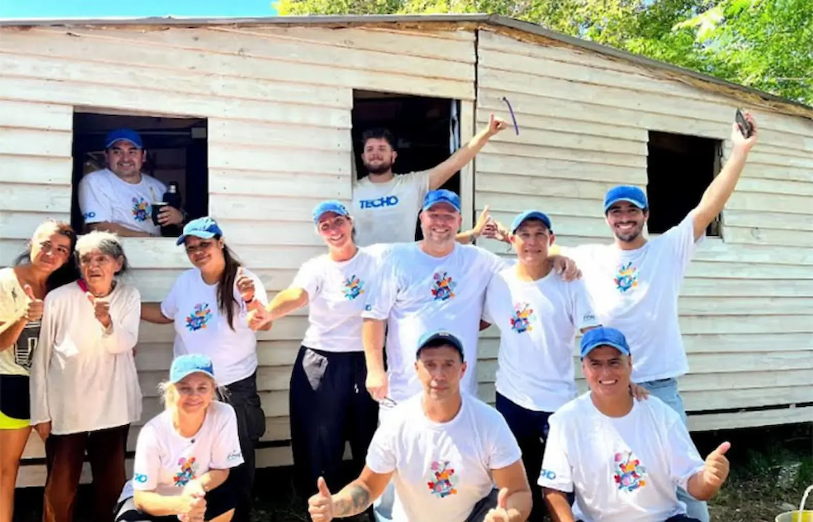 Softys y TECHO amplían su impacto social en el barrio Los Pomelos de Zárate