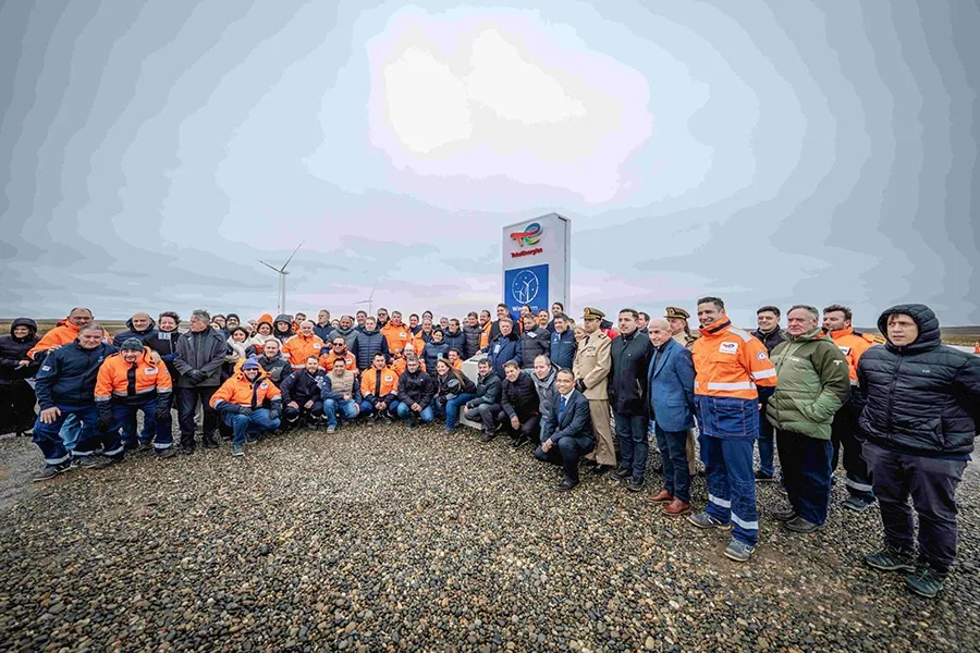 TotalEnergies inició operación del parque eólico más austral para sus plantas en Tierra del Fuego